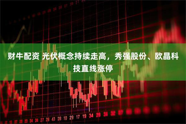 财牛配资 光伏概念持续走高，秀强股份、欧晶科技直线涨停