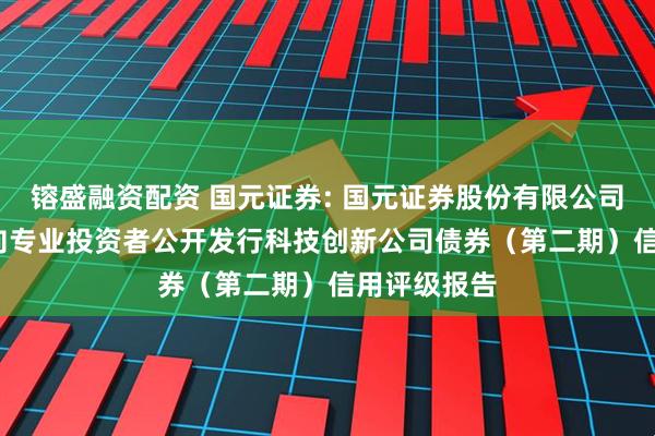 镕盛融资配资 国元证券: 国元证券股份有限公司2025年面向专业投资者公开发行科技创新公司债券（第二期）信用评级报告